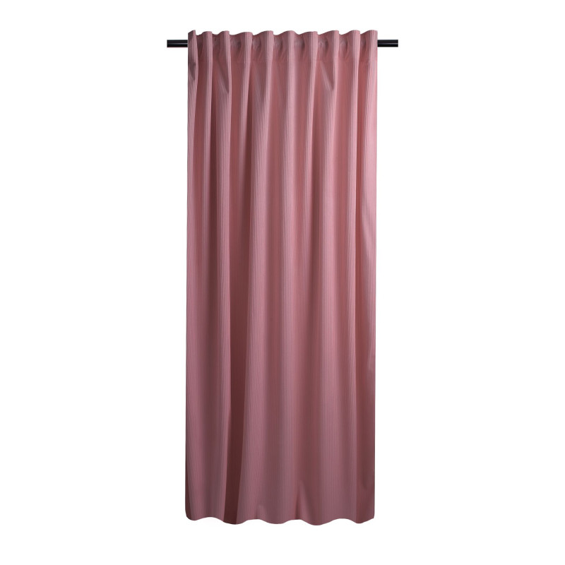 Zasłona z taśmą CASUAL CHIC 140x270 blush (c.Róz)